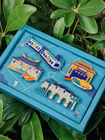 CityScape火柴磁鐵-台北套組