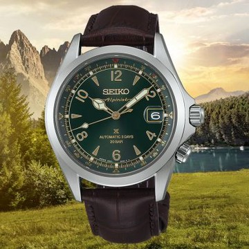 SEIKO精工 Prospex 運動復古風格機械錶 6R55-00P0G(SPB507J1)-綠/39.5mm