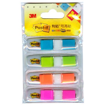 【文具通】3M 683-4ABX 利貼繽紛4C指示標籤 M7010317【APP滿額下單10%點數(單一帳號最高5000點)】1/31止