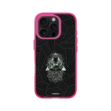 iPhone 16 Pro Clear 粉漾桃 - 迪士尼-漫威 Marvel - 黑豹-Wakanda Forever