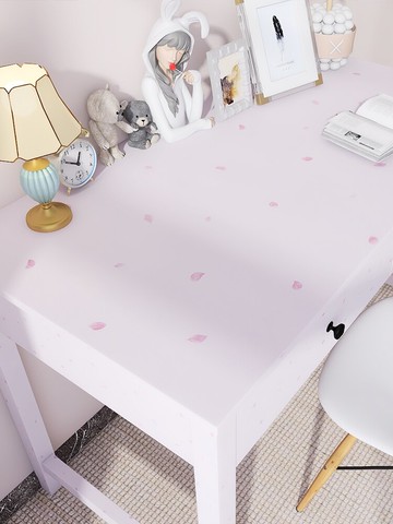 自粘桌面貼紙墻紙防水臥室溫馨裝飾衣柜子全包書桌保護膜宿舍桌紙