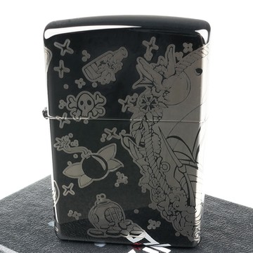 【ZIPPO】美系~Pirates Treasure-海盜寶藏4面連續圖案設計打火機