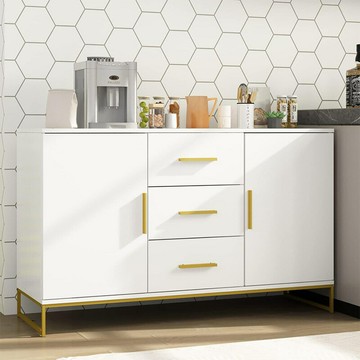 台灣公司 免運 限時下殺  北歐餐邊櫃現代簡約玄關櫃多功能斗櫃餐廳臥室櫃茶水儲物收納櫃