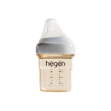 新加坡 hegen 金色奇蹟PPSU多功能方圓型寬口奶瓶 150ml