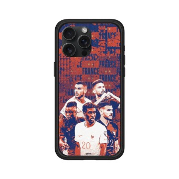 iPhone 15 Pro Max Mod NX 黑 - FFF - France National team - Pattern