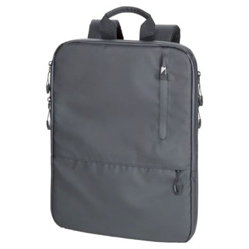 TROIKA 城市漫遊 多夾層可擴充防水包 16吋筆電包 14L BBL33/BK  黑色  55 x 48 x 34cm