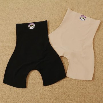 高檔女士高腰收腹褲安全褲舒適柔軟內褲平角褲雙層提臀底褲005036