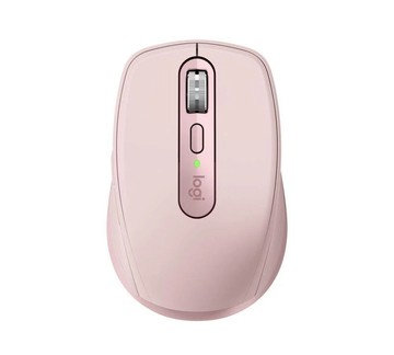 【 Logitech 羅技 】MX Anywhere 3S 玫瑰粉 無線 行動滑鼠 快速充電 持久耐用
