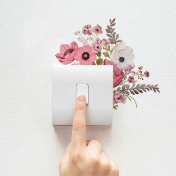 【MR.ZAKKA】創意萬用裝飾貼紙-植物主題 浪漫粉彩清新花卉 居家節慶布置 DIY可移式壁貼 無痕壁貼 牆貼