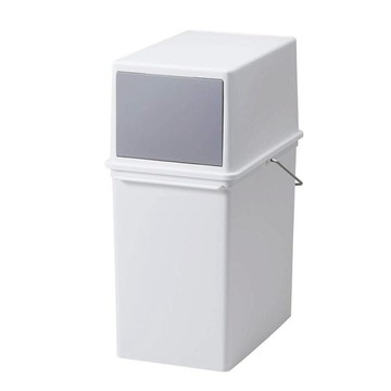 Like-it｜Seals前開式可堆疊垃圾桶 17L 白色