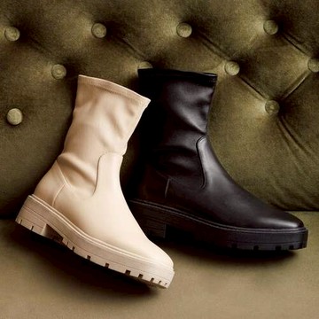 Himiko彈性運動舒適中筒靴(621450)