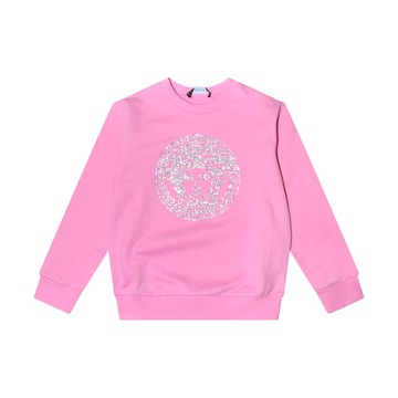 Versace - Pink Cotton Sweatshirt