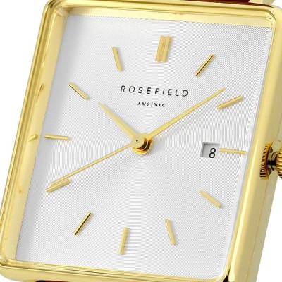 新品電池で安心出荷】ローズフィールド ボクシー 腕時計 ROSEFIELD