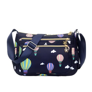 防水尼龍女士媽媽大容量多層做生意包收錢包收銀包斜跨女包單肩包