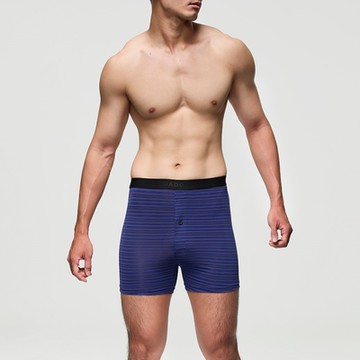 DADADO-黑標系列 M-3L寬鬆中腰四角男內褲(競速藍) 超細纖維-GK9257NP