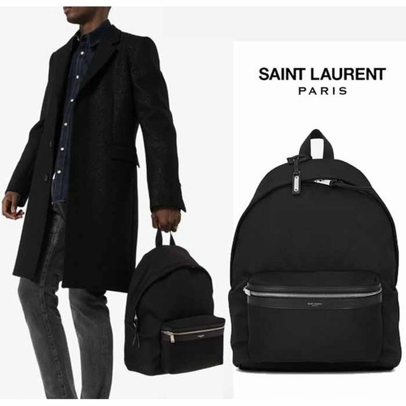 サンローラン Saint Laurent シティ バックパック リュック ナイロンキャンバス giv3f1000 ブラック 通販 Lineポイント最大0 5 Get Lineショッピング