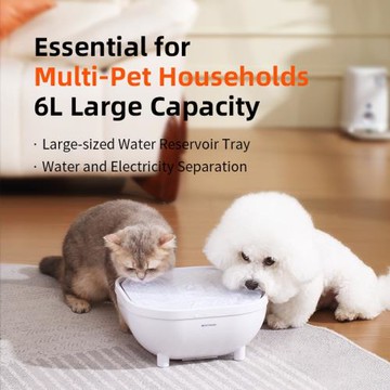 跨境大容量飲水機智能循環活水靜音過濾貓咪飲水機自動感應出水