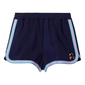 (WMNS) Gucci Cotton Piquet Shorts 'Blue'
