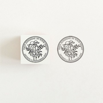 橡膠印章 洋甘菊