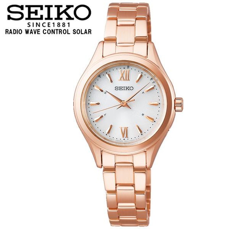 SEIKO セイコー 腕時計 レディース セレクション RADIO WAVE CONTROL