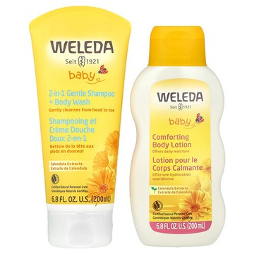 Weleda, 新生兒套件，金盞花香，2 件套