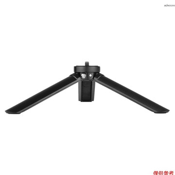 迷你桌面金屬三腳架 1/4"螺絲接口 適配手機穩定器