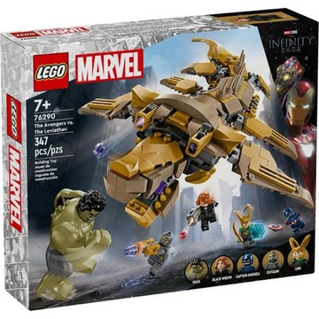 LEGO 樂高 英雄系列 76290 The Avengers vs. The Leviathan