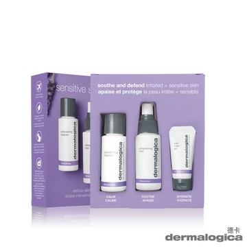 【dermalogica 德卡】防禦修護輕便旅行組-敏弱/醫美術後適用