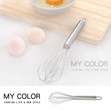 攪拌器 手動打蛋器 攪拌棒 不銹鋼 手持式 奶油打發器 攪蛋棒 蛋攪拌器 打蛋棒 烘焙工具 打發工具 廚房 不銹鋼打蛋器【B061】MY COLOR