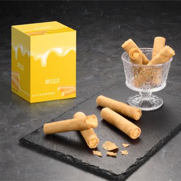 亞尼克 伴手禮 金沙生乳捲風味蛋捲8入/盒