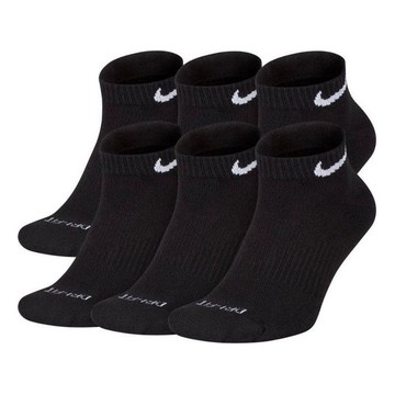 Men's Nike Logo Jacquard Sports 6 Black Socks