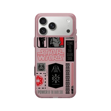 iPhone 17 Pro Max Clear (相機按鈕) 晶醺玫 - 迪士尼-星際大戰 Star Wars - 風暴兵&光劍-潮流系列