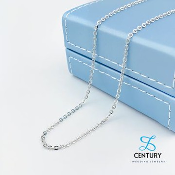 【世紀白金】 Pt950鉑金項鍊 O字白金跳舞鍊 可3段式調整長度 可洗溫泉永不褪色