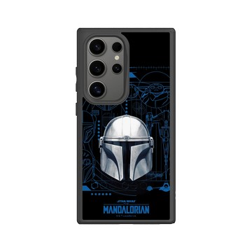 Galaxy S24 Ultra SolidSuit 黑 - Star Wars - The Mandalorian - 曼達洛人 - 曼達洛人頭盔