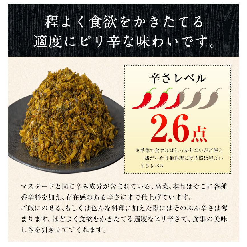 賞味期限2023年12月26日 辛子高菜 600g入(150g×4袋) 1000円 ポッキリ 送料無料 高菜漬け 小分け ご飯 お供 漬け物 1-5営業以内発送予定(土日祝除)