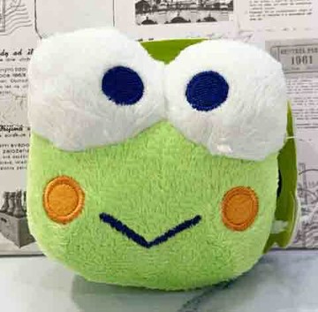 【震撼精品百貨】KeroKeroKeroppi 大眼蛙 Sanrio絨毛零錢包*83920 震撼日式精品百貨