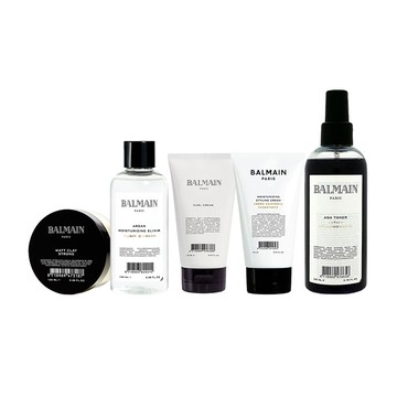 BALMAIN 摩洛哥堅果保濕精華 矯色淨色噴霧 霧感強力塑形土 保濕打底乳 捲度塑型乳 (多款擇一)