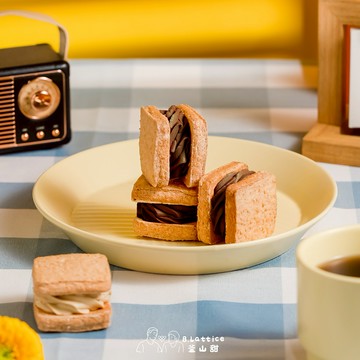 生日禮物【B.Lattice】限時獨享｜三清洞 蜜香紅茶厚達克瓦茲【奶蛋素】허니 블랙티 다쿠아즈 【채식주의자】6入/盒