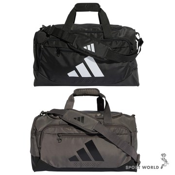 Adidas 旅行袋 肩背包 訓練 S 黑/灰【運動世界】JZ0608/KC6757