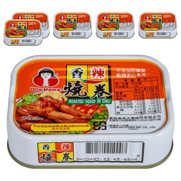 東和食品 HowMaMa 香辣燒卷罐頭  100g  6罐