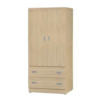 AS DESIGN雅司家具-隆恩3×6尺衣櫥-80.6×59.9×178.2cm