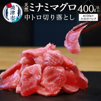 ふるさと納税 焼津市 キボシ水産 天然 南鮪 100% 中トロ 切り落とし 400g以上(a12-168)