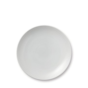 平邊白瓷 - 平盤19cm(本商品不提供破損保證)