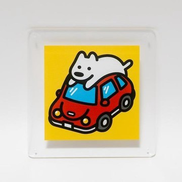 「官方授權」FREAK'S STORE 丙烯畫 駕駛 15×15