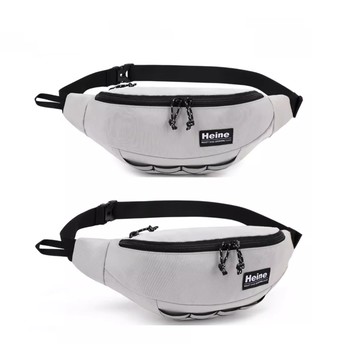 Heine 海恩 - WIN-B1001 輕量腰包 胸包 斜背包 旅行必備 兩個夾層空間 歐洲旅行防盜防偷斜前背包 男女適...