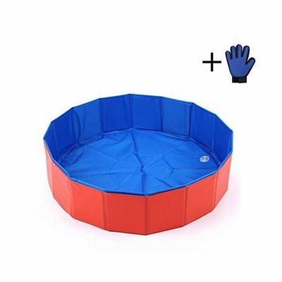 Hoopet 犬プール ペット用バスグッズ ベビー プール 小型犬 中型犬 大型犬 お風呂 折り畳み Pvc 80 cm 通販 Lineポイント最大get Lineショッピング