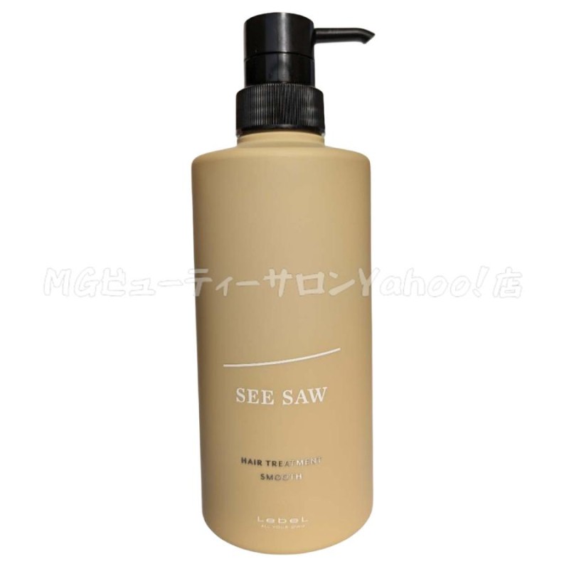 ルベル LEBEL シーソー ヘア＆スキャルプシャンプー S 500mL & トリートメントS 500mL セットスムース ヘアサロン専売品 スカルプ  ヘアケア | LINEブランドカタログ