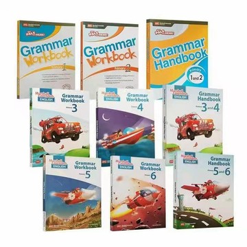 【查德書境】正版 新加坡名創教育出版 Grammar Handbook Workbook 小學英語 文法 課本 習作