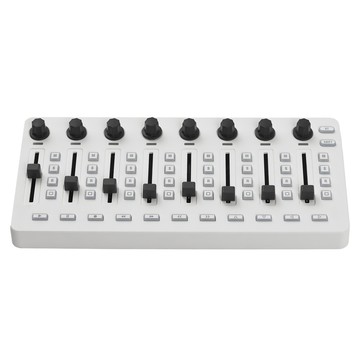MIDI Controlle 調音台,帶 43 個按鈕 8 個旋鈕 Push BT 連接電池/Type-C 電源 USB