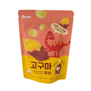 〔即期特賣〕Yomit 韓爸田園日記 蔬果恐龍小尖兵 寶寶餅乾 韓吉cube/16g/1包 單包販售